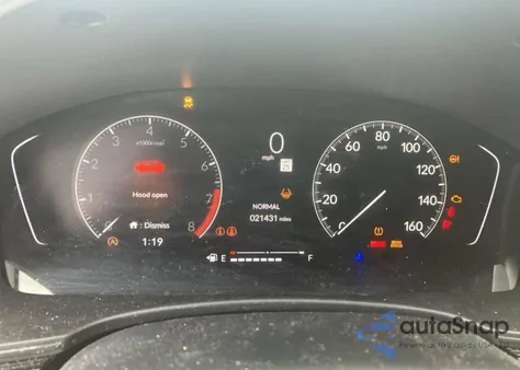 2022 Honda Civic Sport из США, поврежденный, VIN 2HGFE2F55NH536974